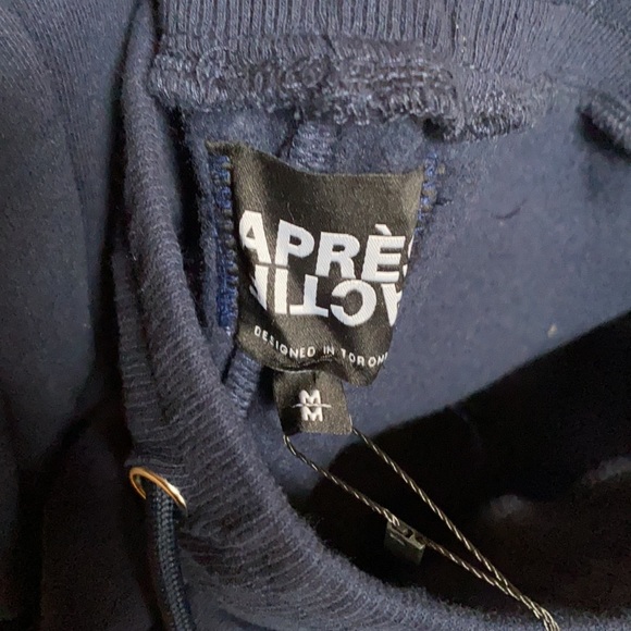 Apres Actif size Medium navy joggers (5) - Picture 4 of 5